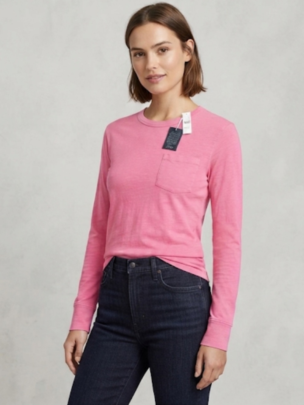 NWT J. CREW GARMENT DYED TOP, S
